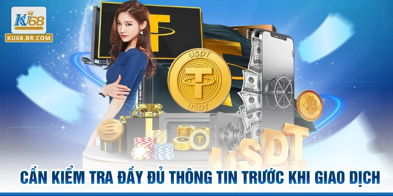 Cần kiểm tra đầy đủ thông tin trước khi giao dịch